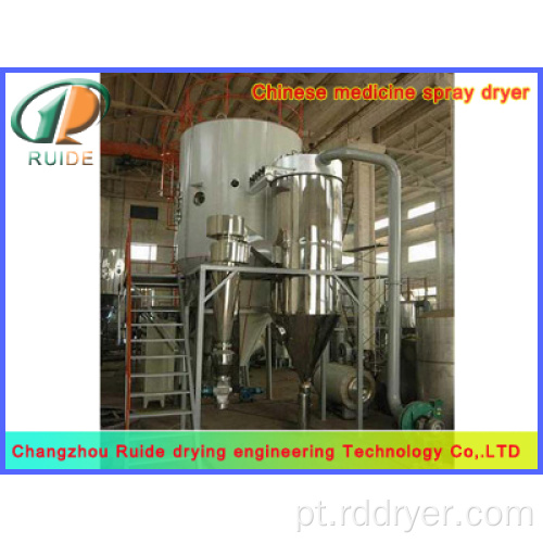 Torre de secagem por spray de preparação enzimática